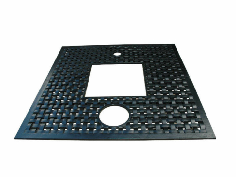 Stalowa krata pod drzewa Plait 5004