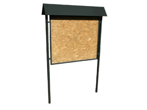 Stalowa tablica informacyjna, ogłoszeniowa Popular 6006