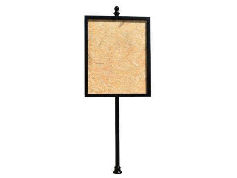 Stalowa tablica informacyjna, ogłoszeniowa Town 6010